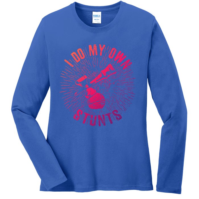 Kendama Stunts I Do My Own Spirit Of Kendama Cute Gift Ladies Long Sleeve Shirt