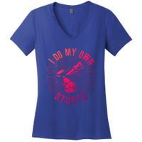 Kendama Stunts I Do My Own Spirit Of Kendama Cute Gift Women's V-Neck T-Shirt