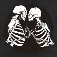 Kissing Skeletons In Love Adult Drive Performance Visor