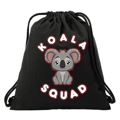 Koala Squad Ironic Koala Team Eucalyptus Cool Gift Drawstring Bag