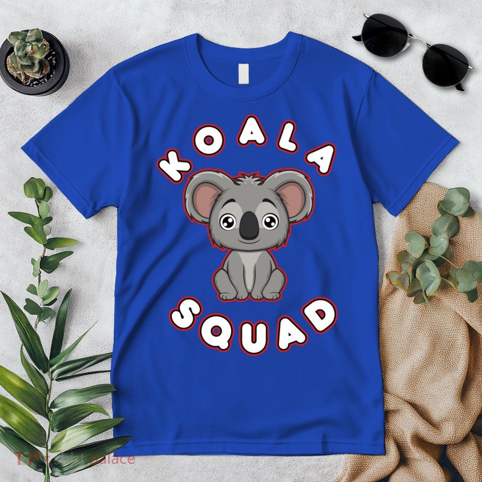 Koala Squad Ironic Koala Team Eucalyptus Cool Gift Premium T-Shirt