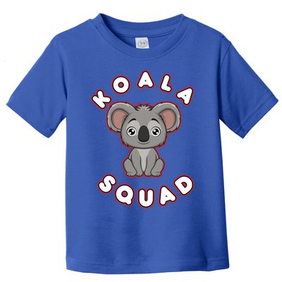 Koala Squad Ironic Koala Team Eucalyptus Cool Gift Toddler T-Shirt