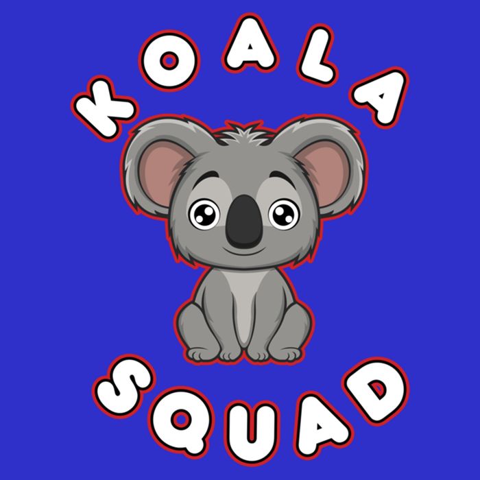 Koala Squad Ironic Koala Team Eucalyptus Cool Gift Kids Sweatshirt
