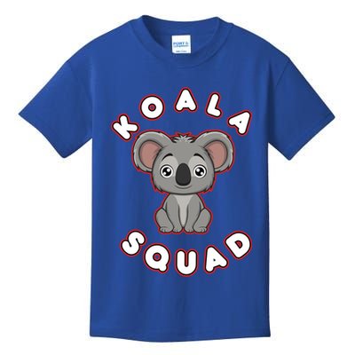 Koala Squad Ironic Koala Team Eucalyptus Cool Gift Kids T-Shirt