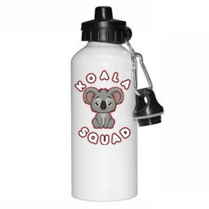 Koala Squad Ironic Koala Team Eucalyptus Cool Gift Aluminum Water Bottle