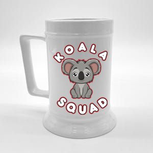 Koala Squad Ironic Koala Team Eucalyptus Cool Gift Beer Stein