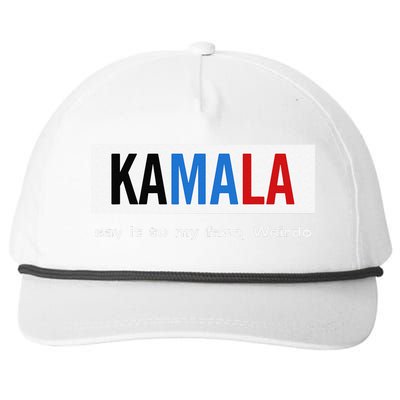 Kamala Say It To My Face Weirdo Snapback Five-Panel Rope Hat