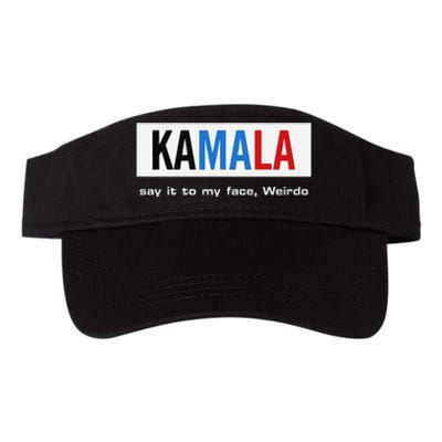 Kamala Say It To My Face Weirdo Valucap Bio-Washed Visor