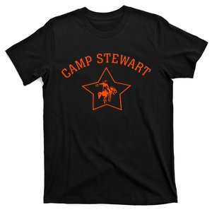 Kristen Stewart In A Camp Stewart T-Shirt