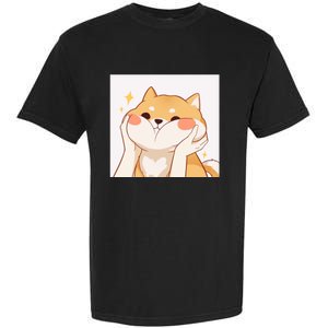 Kawaii Shiba Inu Garment-Dyed Heavyweight T-Shirt