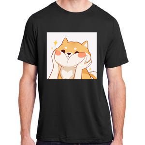 Kawaii Shiba Inu Adult ChromaSoft Performance T-Shirt