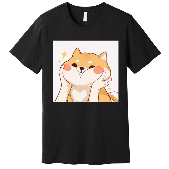 Kawaii Shiba Inu Premium T-Shirt