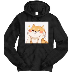 Kawaii Shiba Inu Tie Dye Hoodie