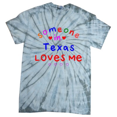 Kids Someone In Texas Loves Me Kids Tie-Dye T-Shirt