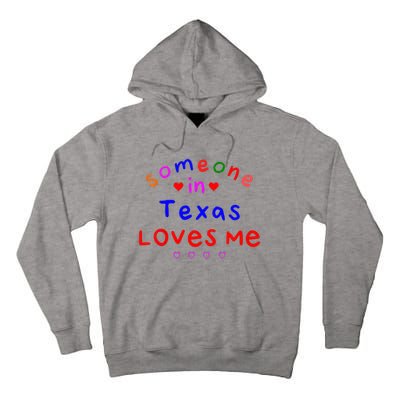 Kids Someone In Texas Loves Me Kids Tall Hoodie