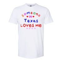 Kids Someone In Texas Loves Me Kids Softstyle CVC T-Shirt