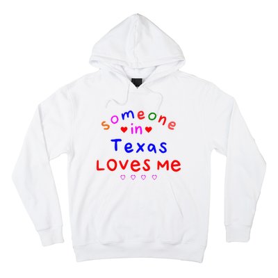 Kids Someone In Texas Loves Me Kids Hoodie