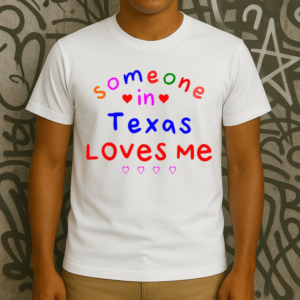 Kids Someone In Texas Loves Me Kids T-Shirt