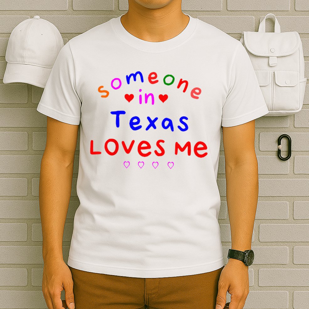 Kids Someone In Texas Loves Me Kids T-Shirt
