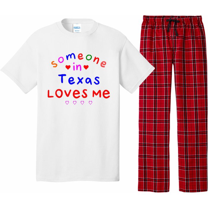 Kids Someone In Texas Loves Me Kids Pajama Set