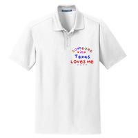 Kids Someone In Texas Loves Me Kids Dry Zone Grid Polo