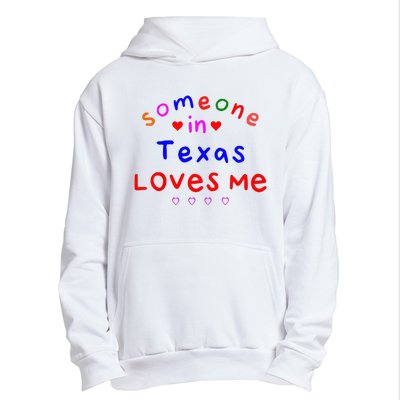 Kids Someone In Texas Loves Me Kids Urban Pullover Hoodie