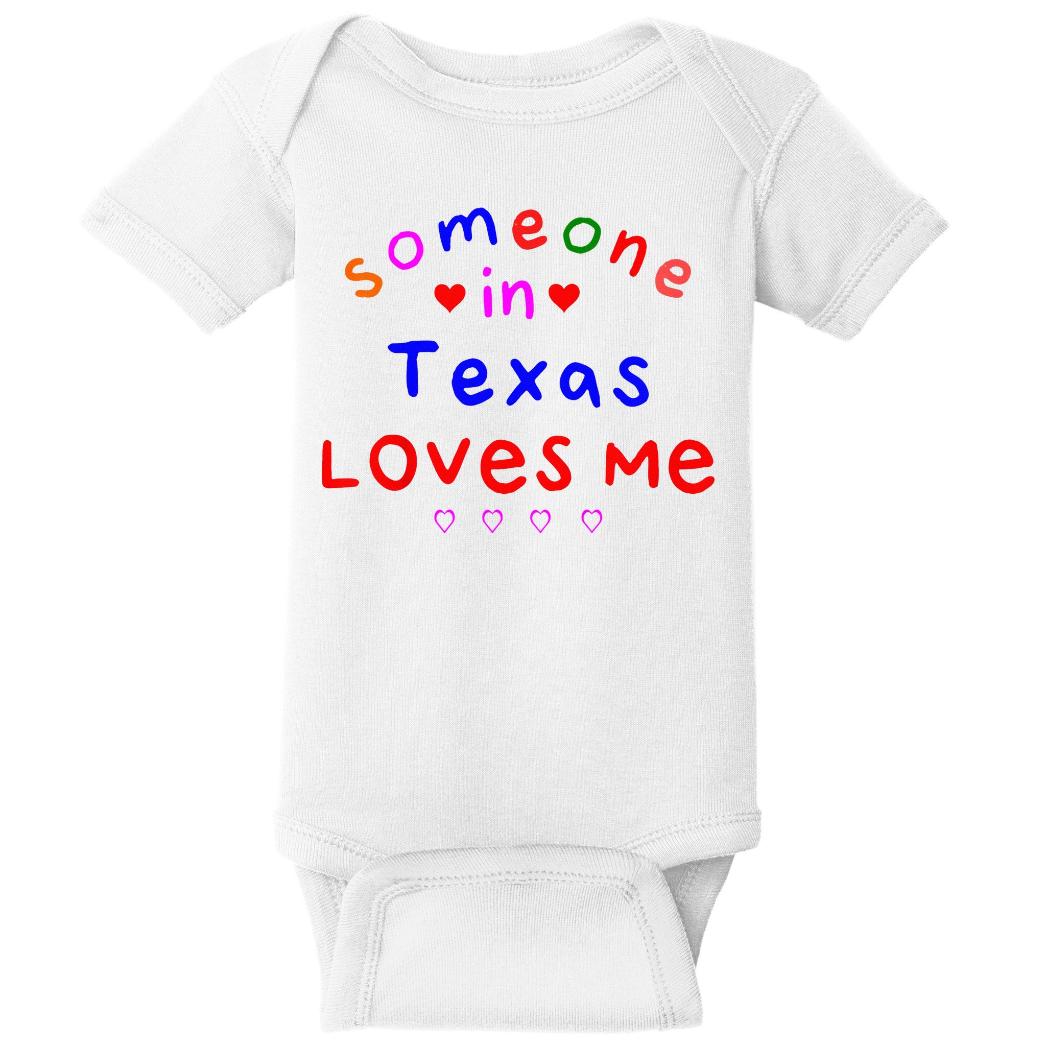 Kids Someone In Texas Loves Me Kids Baby Bodysuit