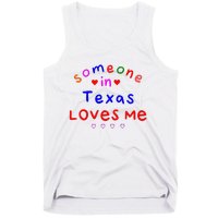 Kids Someone In Texas Loves Me Kids Tank Top