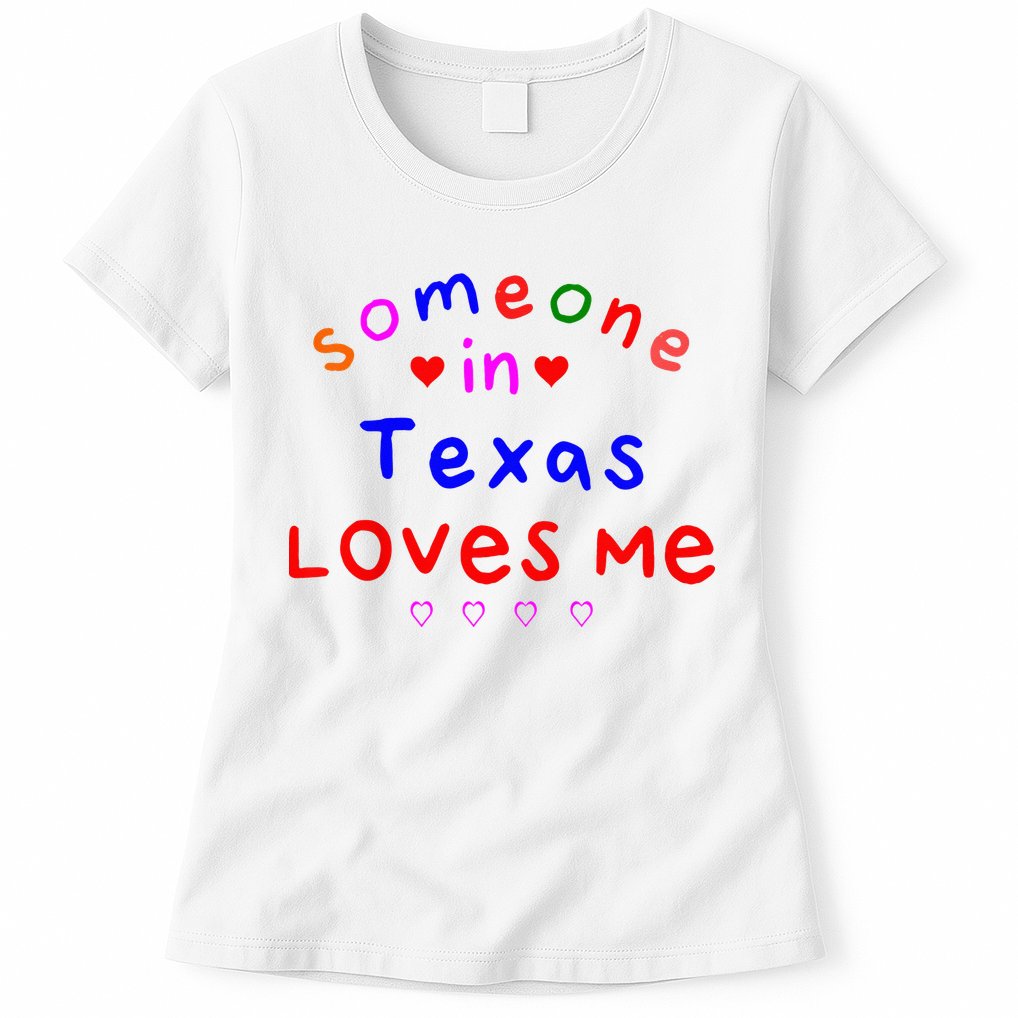 Kids Someone In Texas Loves Me Kids Womens T-Shirt