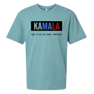 Kamala Say It To My Face Weirdo Sueded Cloud Jersey T-Shirt