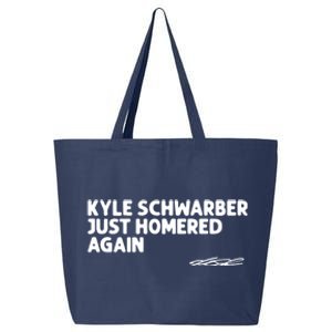 Kyle Schwarber Just Homered Again 25L Jumbo Tote