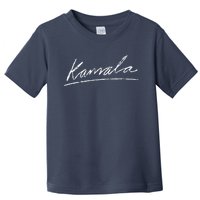 Kamala Signature Kamala Harris For President 2024 Toddler T-Shirt