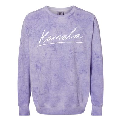 Kamala Signature Colorblast Crewneck Sweatshirt