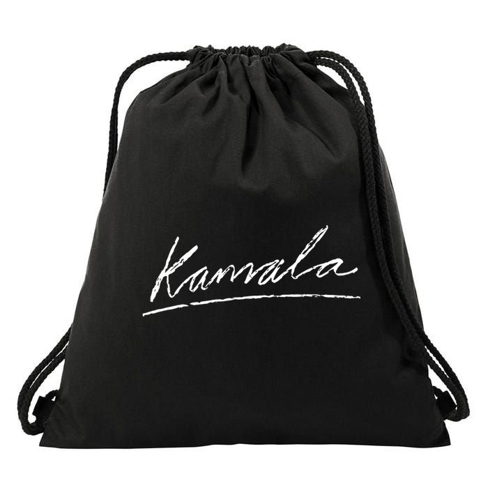 Kamala Signature Drawstring Bag