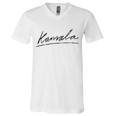 Kamala Signature V-Neck T-Shirt