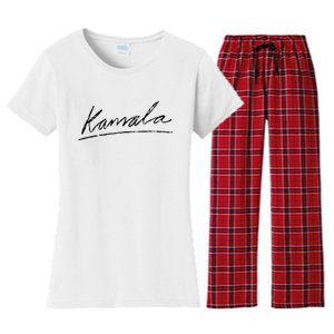 Kamala Signature Women's Flannel Pajama Set