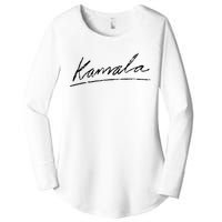 Kamala Signature Women's Perfect Tri Tunic Long Sleeve Shirt