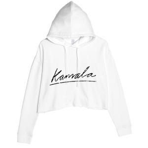 Kamala Signature Crop Fleece Hoodie