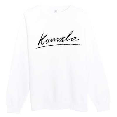 Kamala Signature Premium Crewneck Sweatshirt