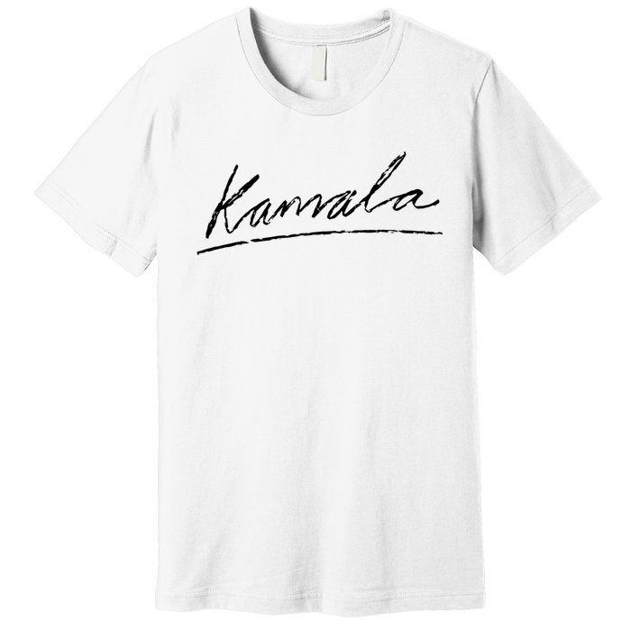 Kamala Signature Premium T-Shirt