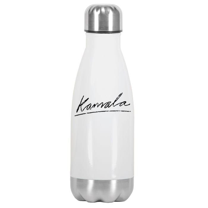 Kamala Signature Stainless Steel Insulated Water Bottle