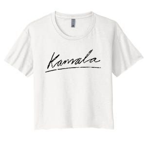 Kamala Signature Women's Crop Top Tee