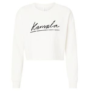 Kamala Signature Cropped Pullover Crew