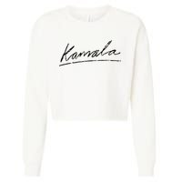 Kamala Signature Cropped Pullover Crew