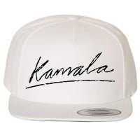 Kamala Signature Wool Snapback Cap