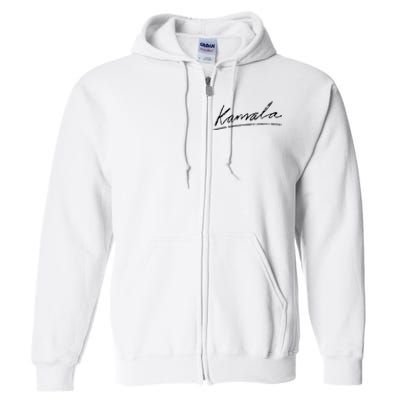 Kamala Signature Full Zip Hoodie