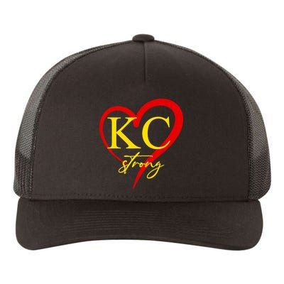 Kc Strong Kansas City Strong Yupoong Adult 5-Panel Trucker Hat