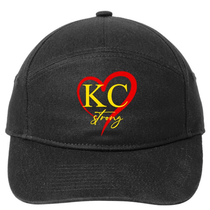 Kc Strong Kansas City Strong 7-Panel Snapback Hat