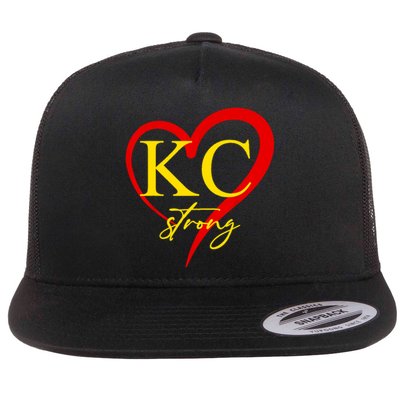 Kc Strong Kansas City Strong Flat Bill Trucker Hat