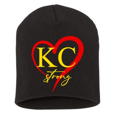 Kc Strong Kansas City Strong Short Acrylic Beanie